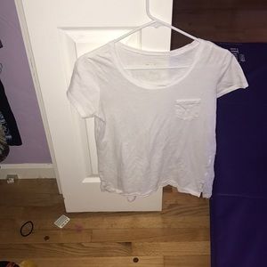 Basic white tee